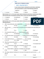 Tieng Anh 10 Friends Global - Unit 6 - Test 2