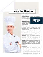 Producto 1 Receta Del Maestro