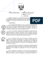 1520-2019-In Aprobacion Del Texto Integrado Del Reglamento de Organizacion y Funciones ROF Del MININTER