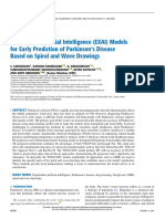 Explainable Artificial Intelligence (EXAI) Models For Early Prediction of Parkinson's Disease Based On Spiral and Wave Drawings