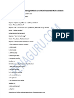 PDF Penaguru Com 40 Contoh Soal Bahasa Inggris Kelas 12 Kurikulum 2013 Dan Kunci Jawaban Compress