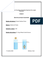 Ejercicios Principio de Arquimedes-201M0315