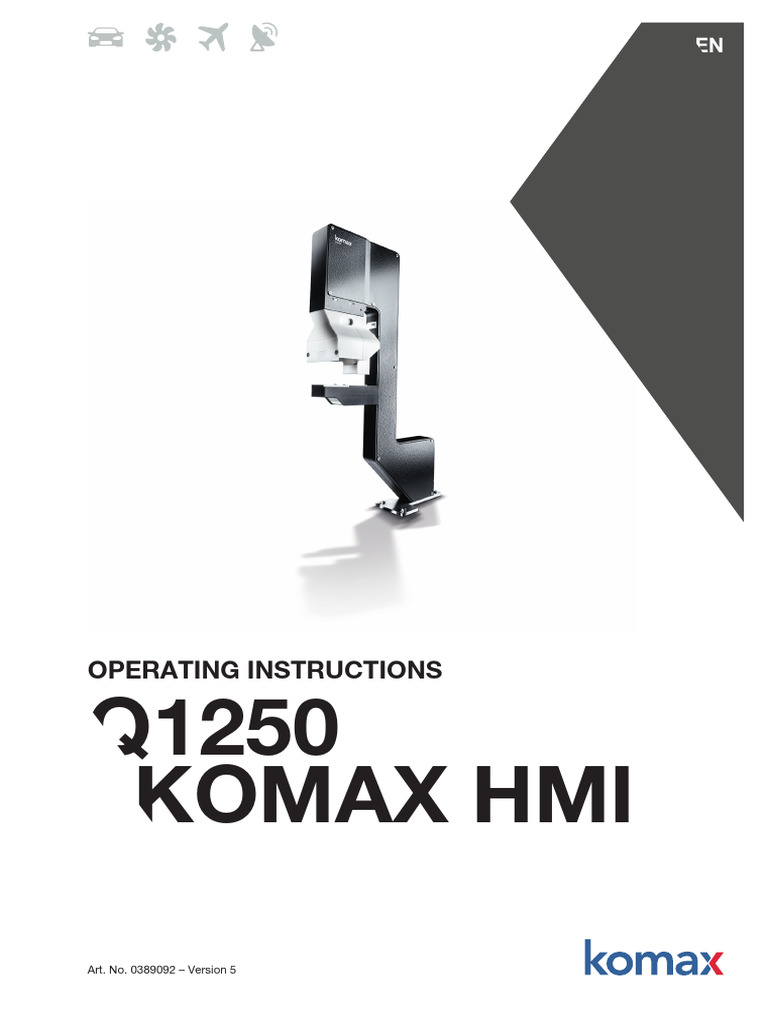 Q1250 Operating Instructions Manual | PDF | Safety | User Interface