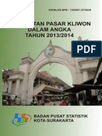 Kecamatan Pasar Kliwon Dalam Angka 2013