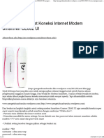 Cara Mempercepat Koneksi Internet Modem Smartfren CE682 UI - Pengetahuanbaru