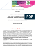 Campo de Estudios y Sus Principales Variables Macroeconomia PDF