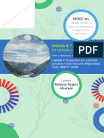 Emisiones Por Sectores. Sectores y Sub-Sectores Regionales. Caso - Región Caribe