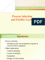 Chapter 5 Process Selection and Facility Layout
