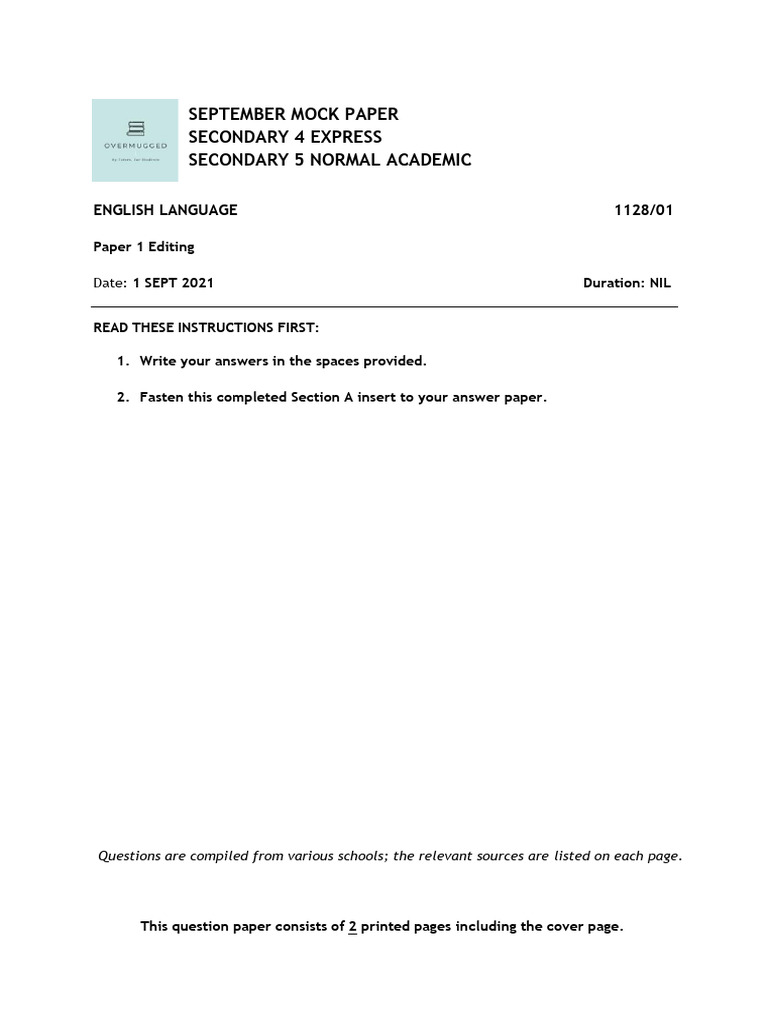  eng 2021 mock paper pdf