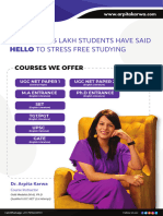 Arpita Karwa Course Brochure