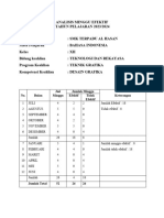 Analisis Minggu Efektif Xii