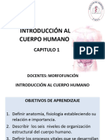 Introduccion Al Cuerpo Humano