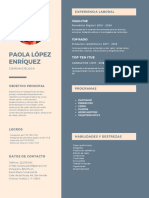 CV Paola Azul Crema
