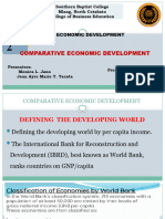 Comparative Economic Development0 Semii - PPTM