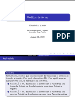 Clase 6 Medidas de La Forma de La Distribuci N de La Posici N Relativa y de La Detecci N de Observaciones at Picas