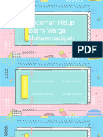 Pedoman Hidup Islami Warga Muhammadiyah