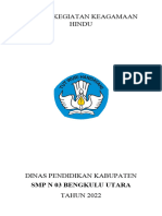 Jurnal Kegiatan Keagamaan Hindu