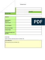 Lesson Plan Template