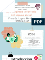 Regimen Voluntario Del Seguro Social