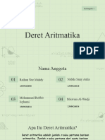 Kelompok 1 Deret Aritmatika