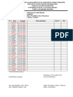 Logbook KP Prodi Si Ketik