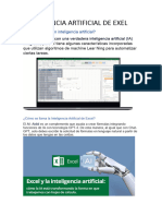 Inteligencia Artificial de Exel