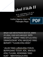 Pengertian Dan Sejarah Maqashid Syariah