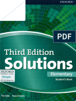 Solutions 3e - Elem - SB