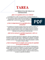 Tarea, Preguntas de La Leccion 6 A La 1