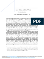 Law China and The World