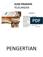 Tata Cara Pelelangan