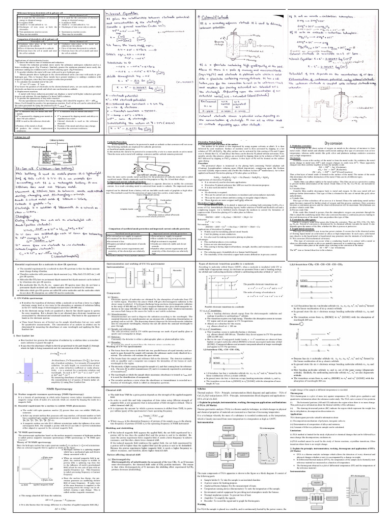 Z Formula Electrochemistry
