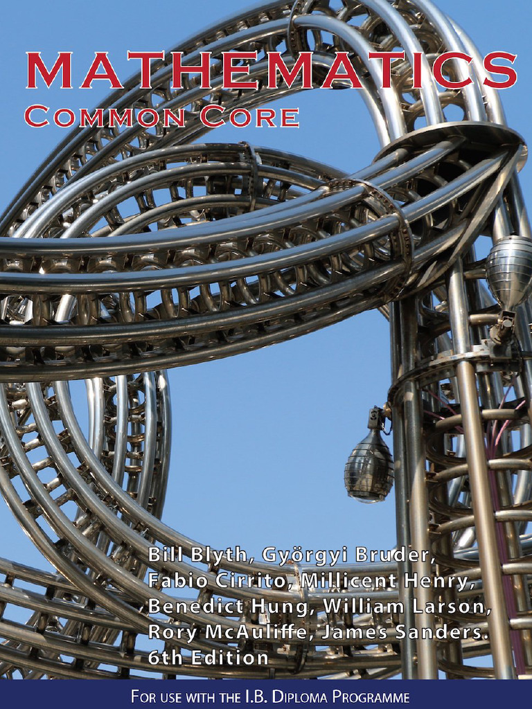 Mathematics - Common Core - Sixth Edition - IBID 2019 | PDF
