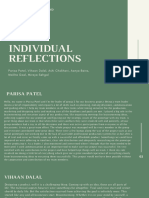 Individual Reflections Group 5