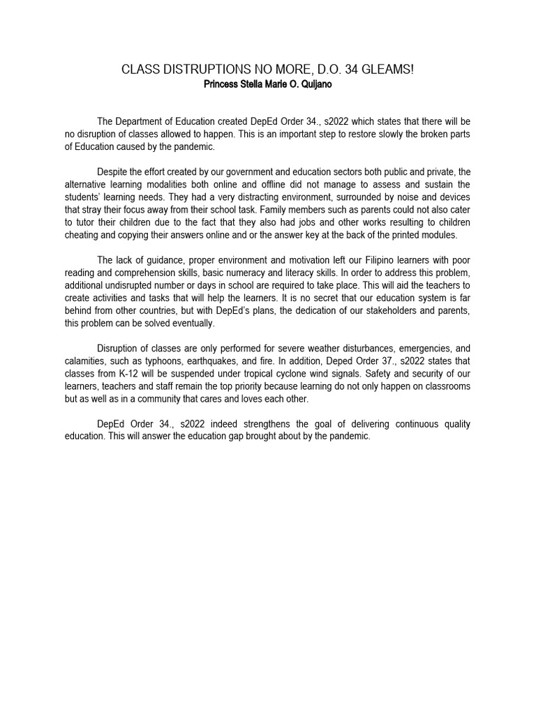 Editorial article class disruption no more d o pdf