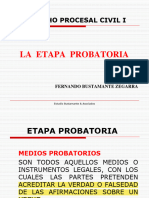 Etapa Probatoria