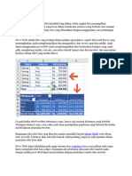 Pivot Table