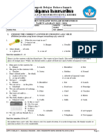 ATS 2 KELAS 3 BAHASA INGGRIS (2023-2024) Fix