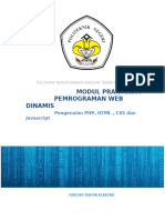 Modul Praktikum Pemograman Web Dinamis