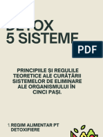 Detox 5 Sisteme