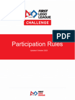 FLL Challenge Masterpiece Participation Rules