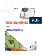 MODUL BAHAN AJAR PENYAJIAN DATA KELAS 7 YULIA NURSARI, M. Pd.