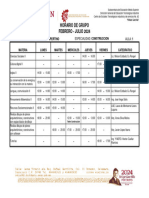 Horarios de Grupo 2b