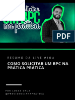 Material Da Live 104 - Como Solicitar Um BPC Na Prática Prática (2023)