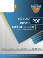 Istlt Tsed IV B Domingo Rodriguez Legislaciòn Deportiva Ge