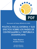 Documento Fiscal Spillovers CARD