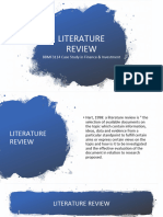 3 - Literature Review - S