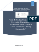 Guía de Práctica Clínica Para La Prevención, Diagnóstico y Tratamiento de Infección en El Tracto Urinario en Adultos y Embarazadas.”