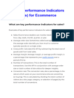 KPI Best For Ecommerce