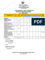 2nd PTest Health 3 TOS